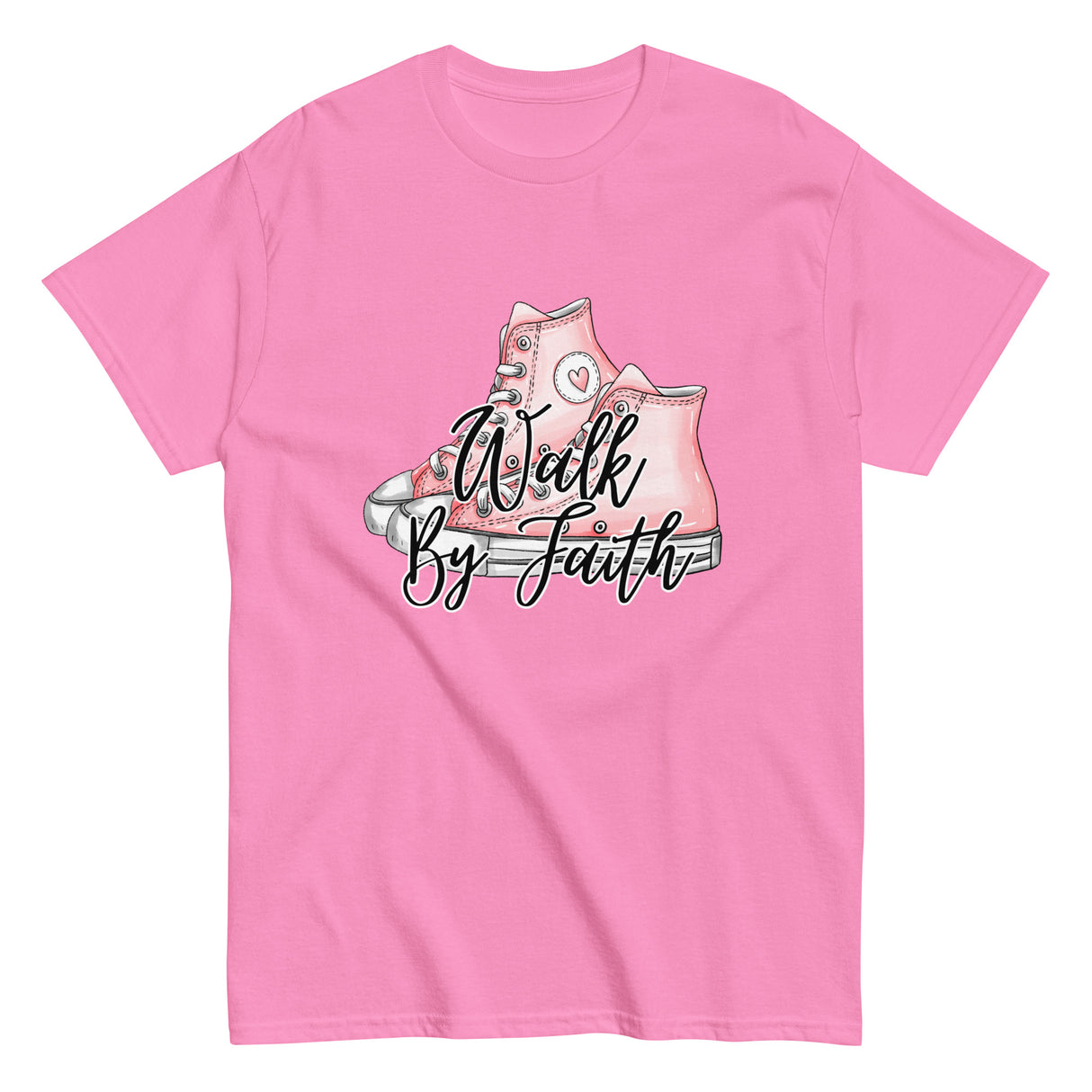 Walk By Faith Christian T-shirt