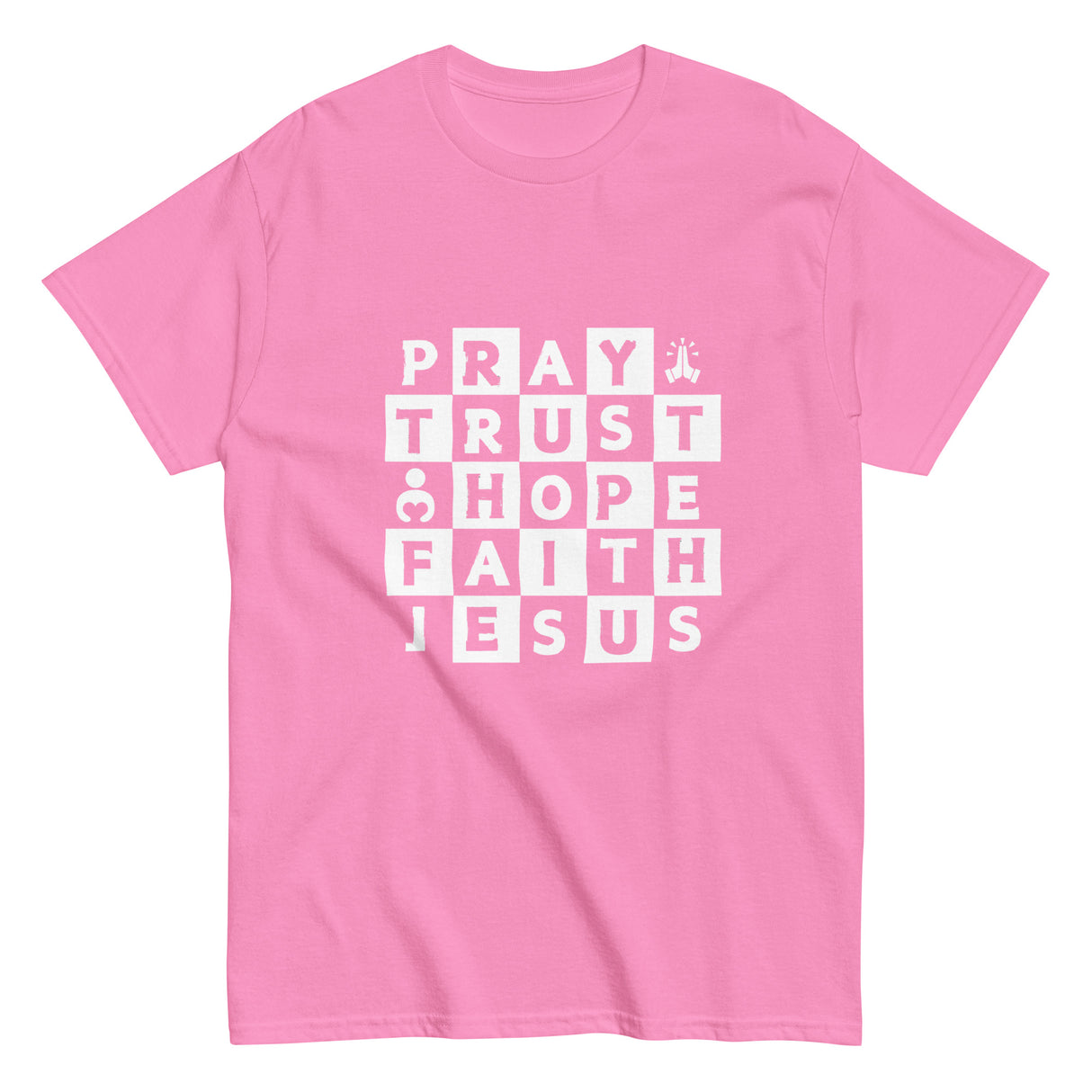 Pray Trust Hope Christian T-shirt