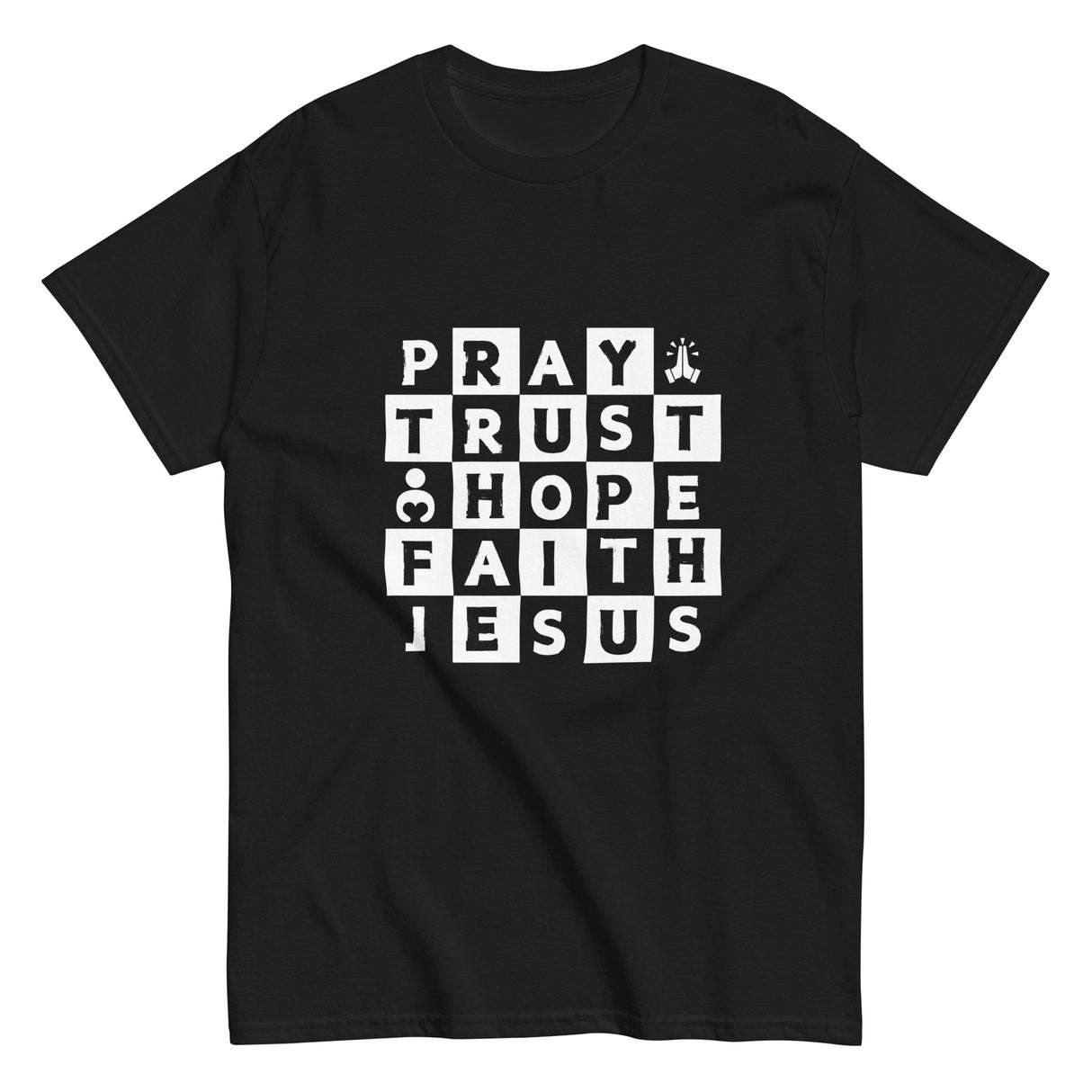 Pray Trust Hope Christian T-shirt