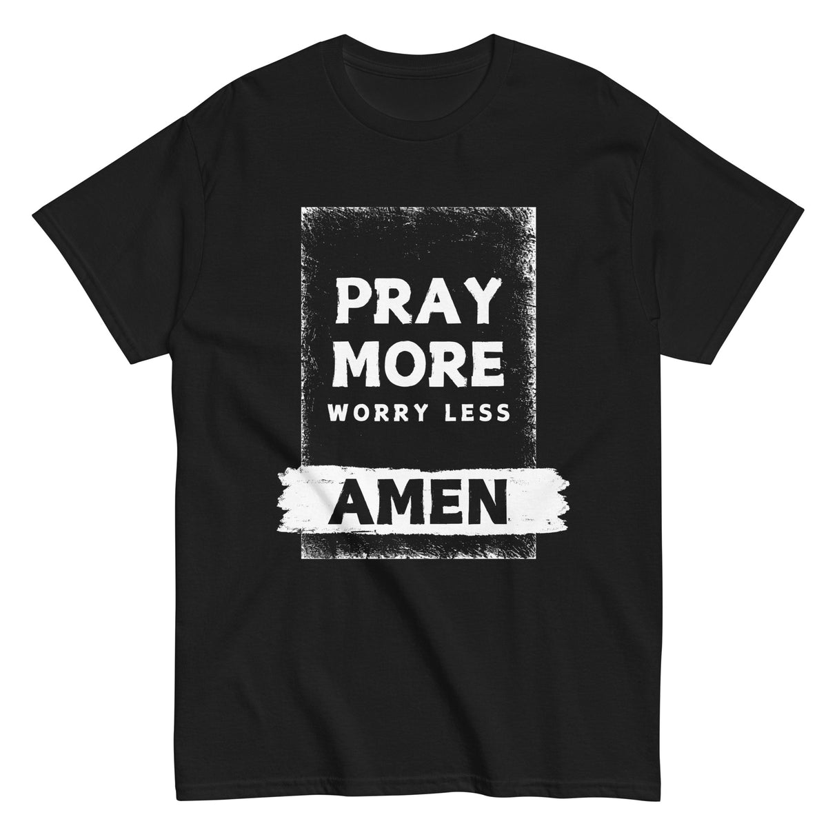 Pray More Worry Less Christian T-shirt