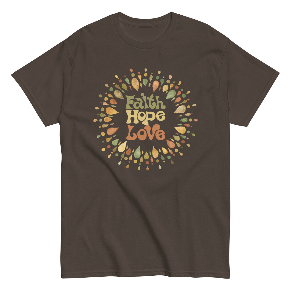 Faith Hope Love Christian T-shirt