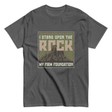 Rock is My Firm Foundation CAMO Christian T-shirt