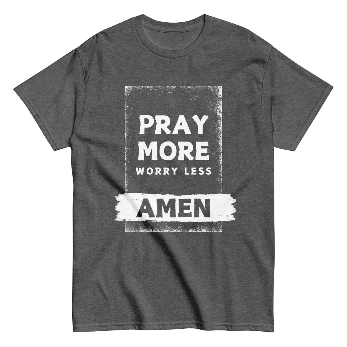 Pray More Worry Less Christian T-shirt