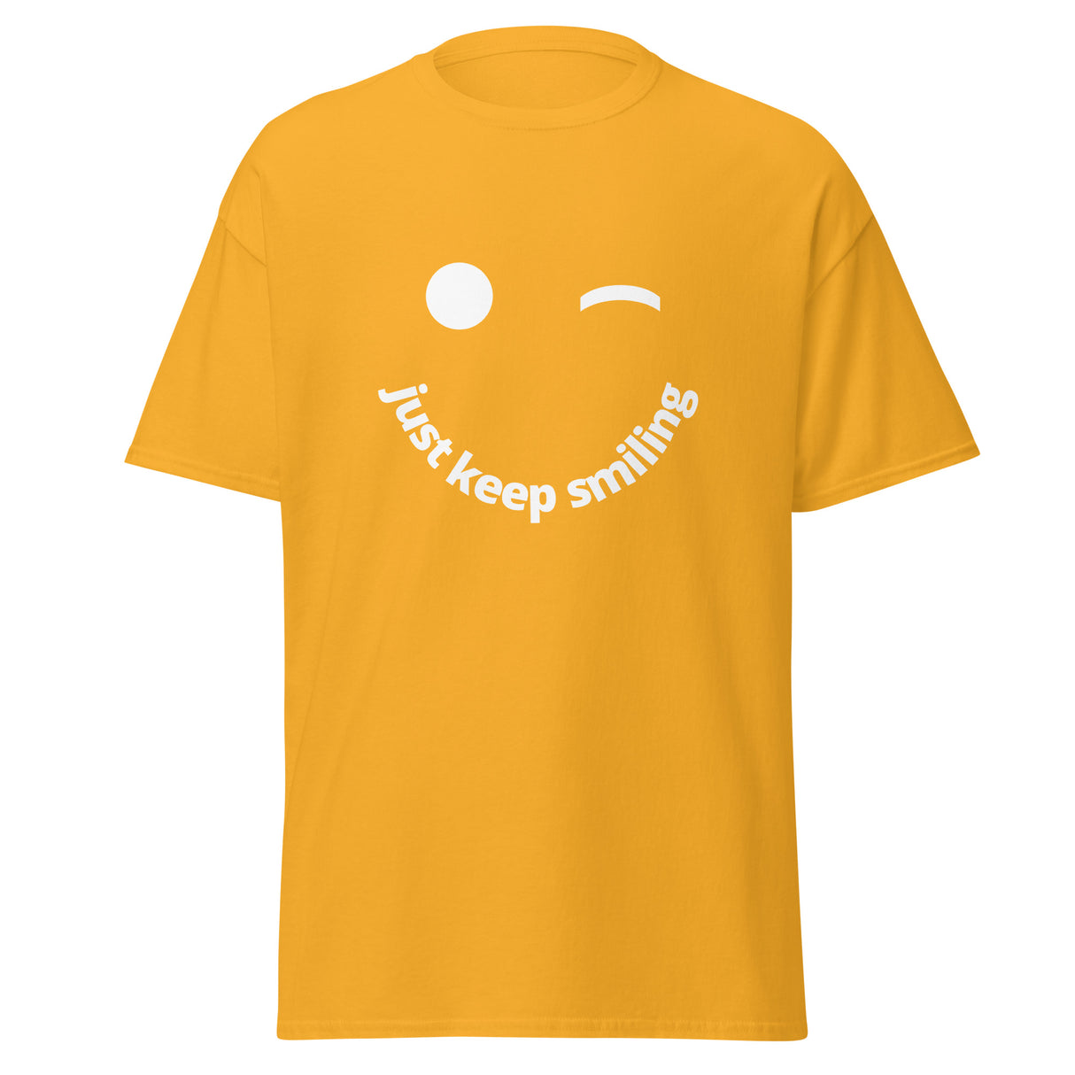 Just Keep Smiling Christian T-shirt