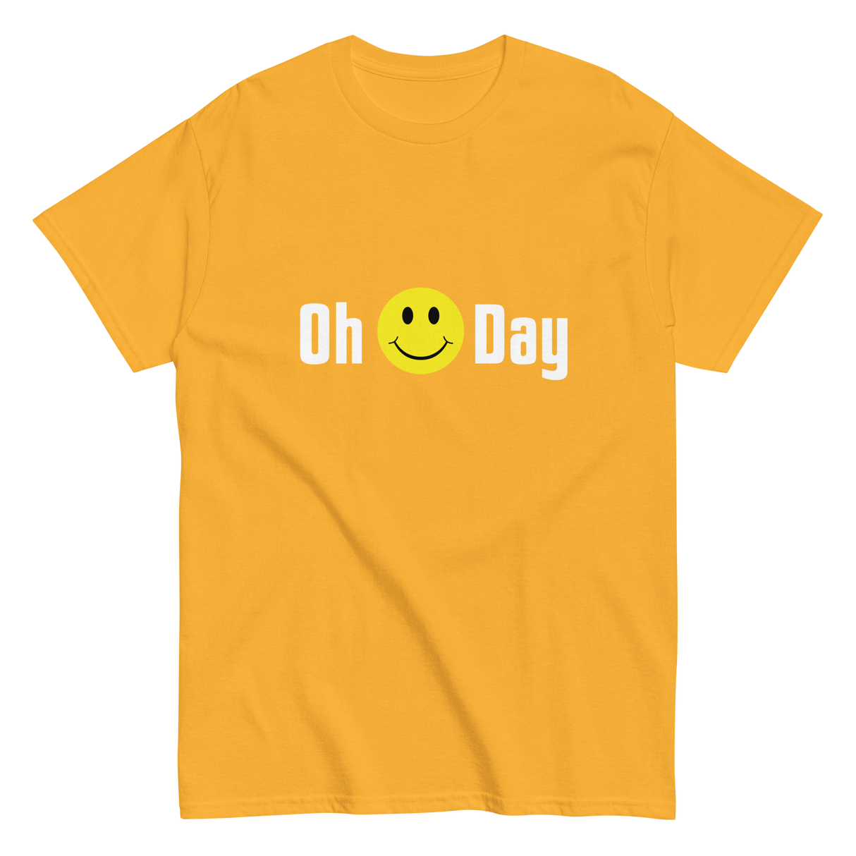 Oh Happy Day Happy Face Emoji Christian T-shirt