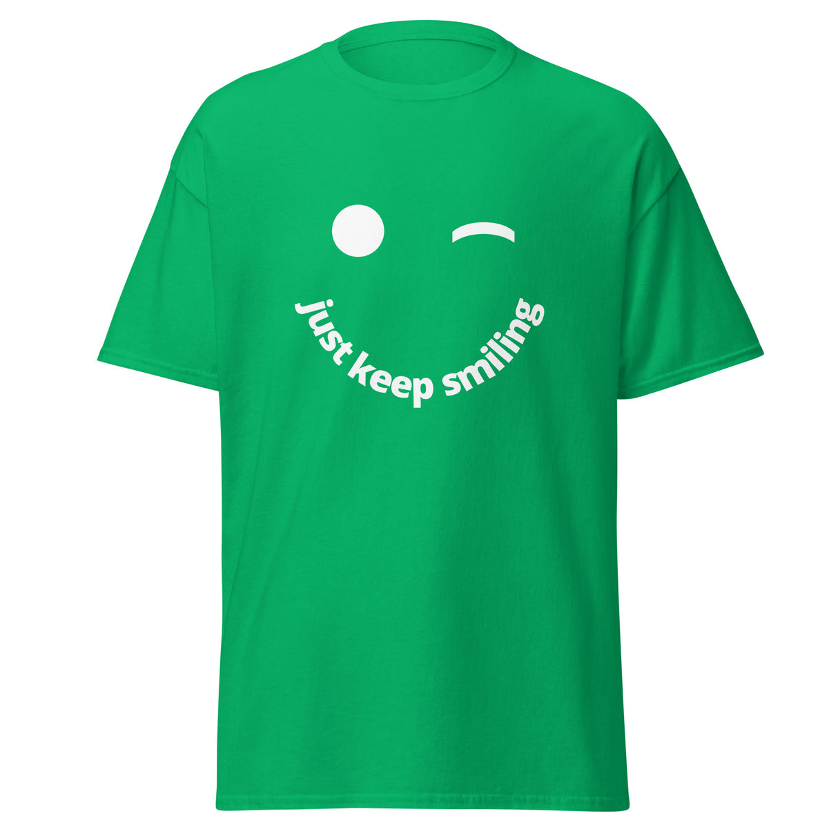 Just Keep Smiling Christian T-shirt