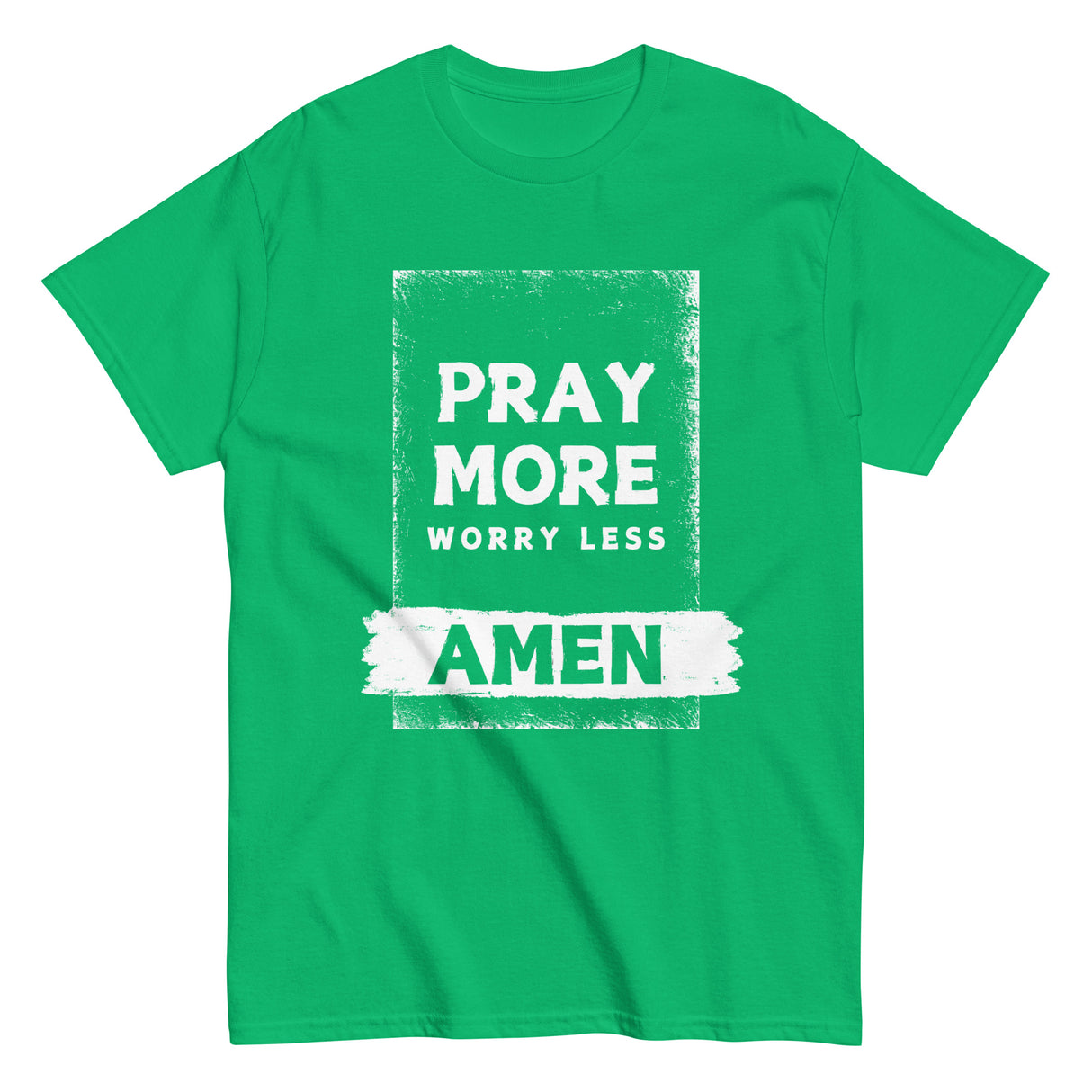 Pray More Worry Less Christian T-shirt