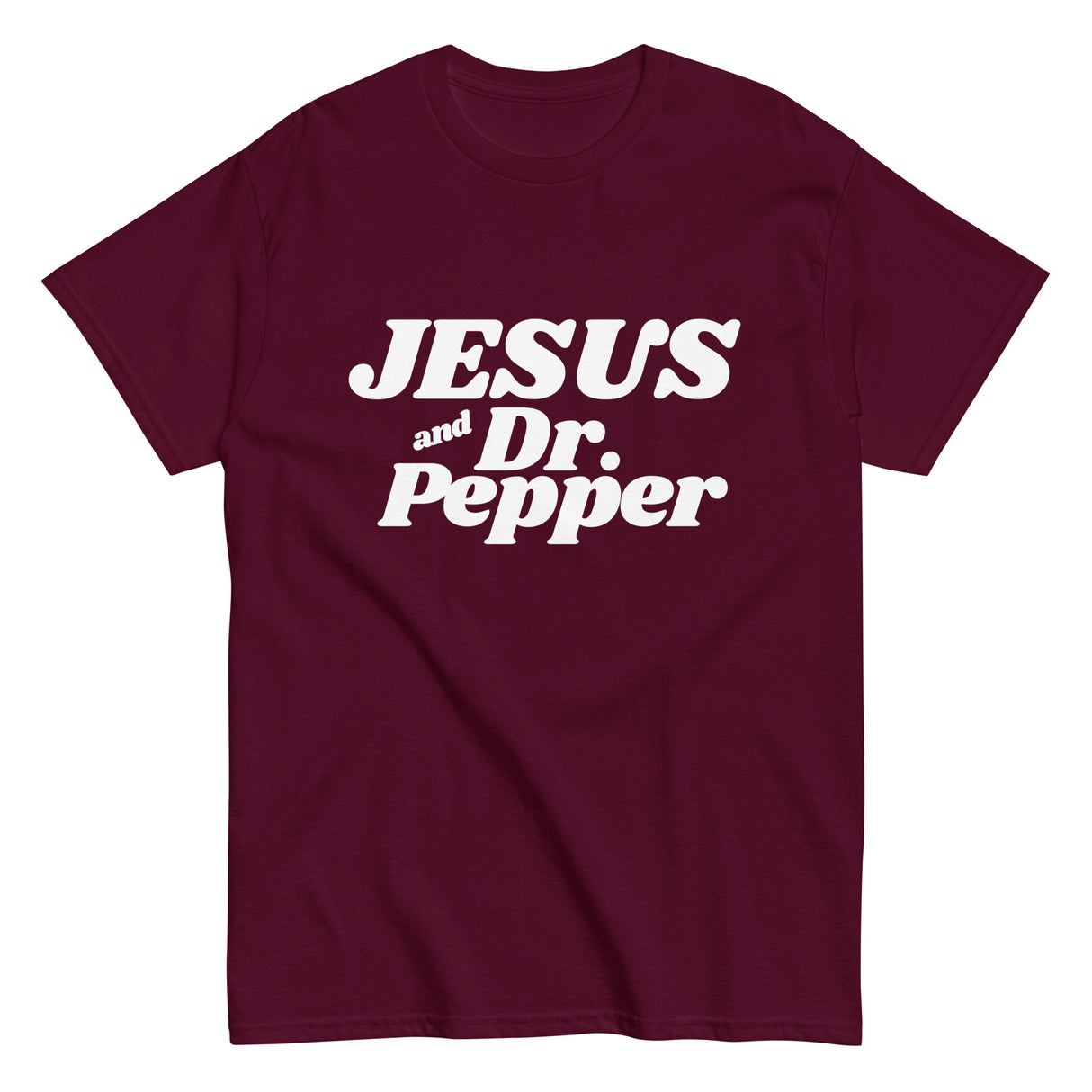 Jesus and Dr. Pepper Retro Christian T-shirt