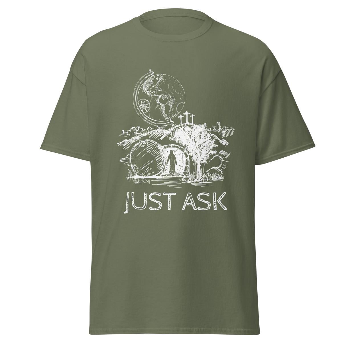 Just Ask Christian T-shirt