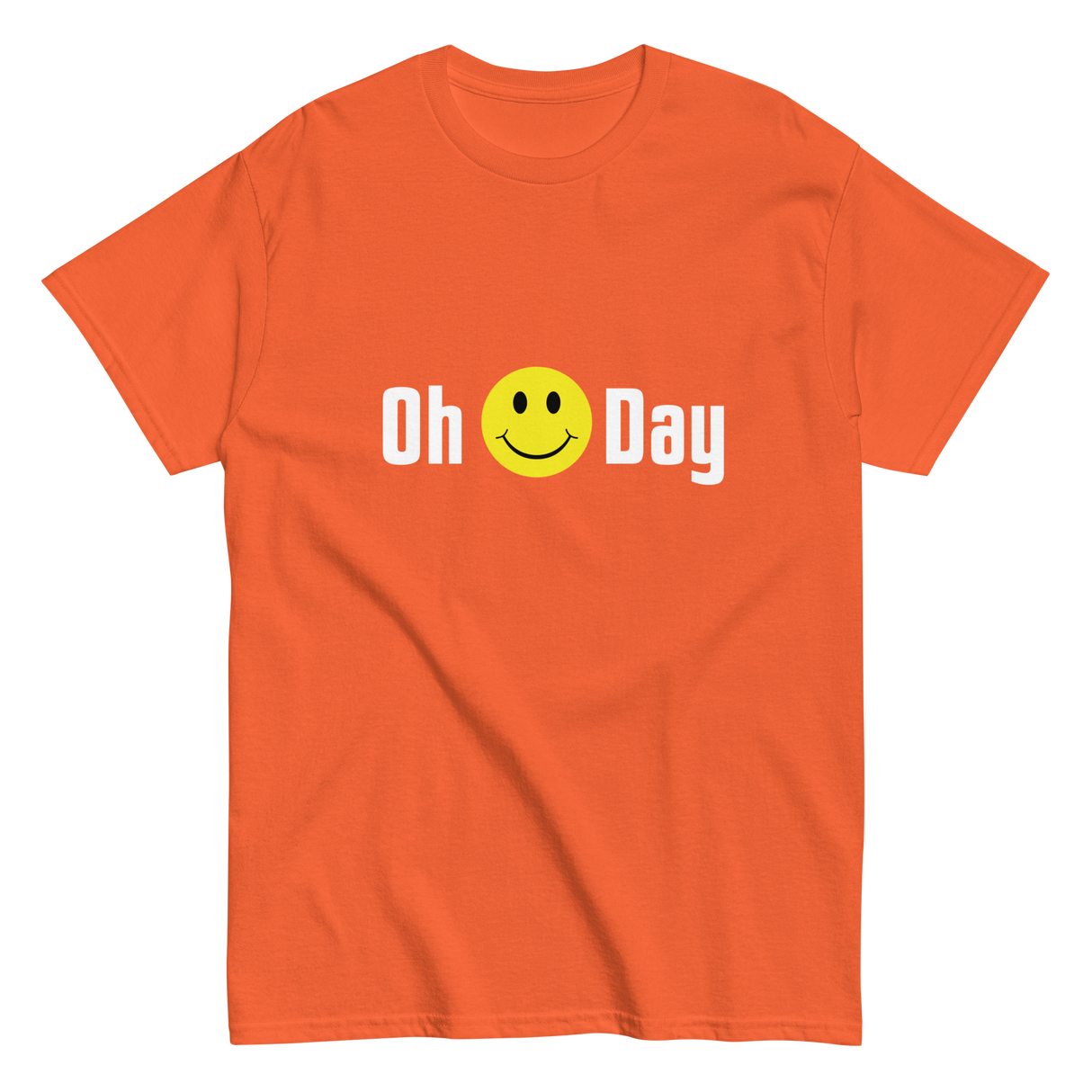 Oh Happy Day Happy Face Emoji Christian T-shirt