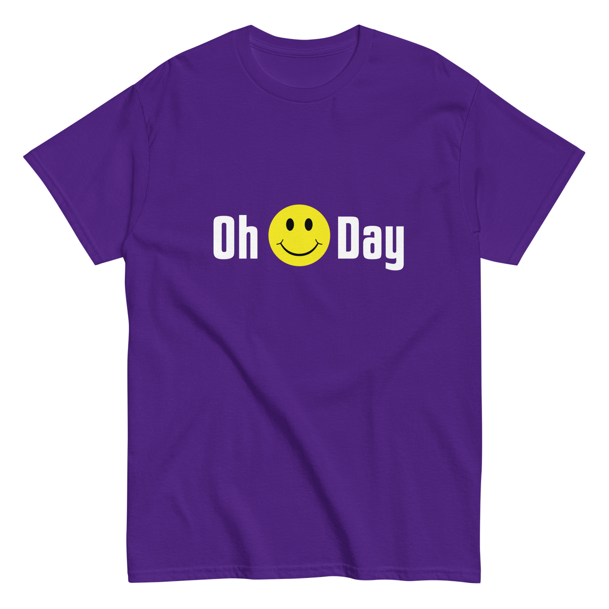 Oh Happy Day Happy Face Emoji Christian T-shirt