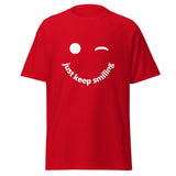 Just Keep Smiling Christian T-shirt