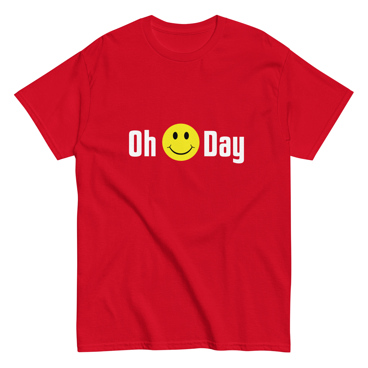 Oh Happy Day Happy Face Emoji Christian T-shirt