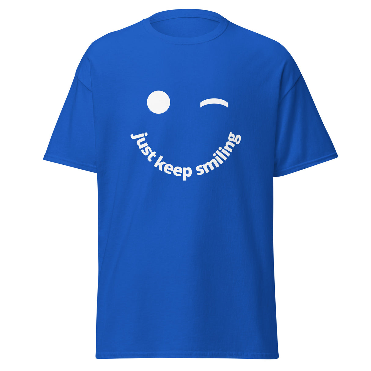 Just Keep Smiling Christian T-shirt