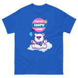 Faith Hope & Love Polar Bear Christian T-shirt