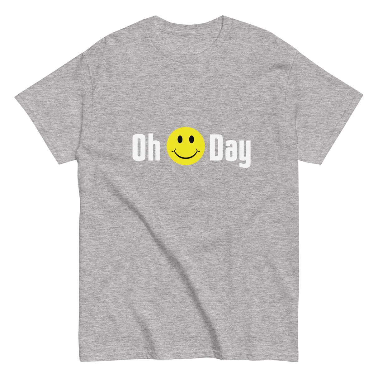 Oh Happy Day Happy Face Emoji Christian T-shirt