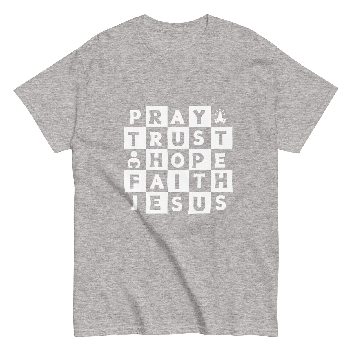 Pray Trust Hope Christian T-shirt