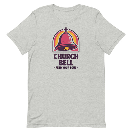 Church Bell Christian Parody T-shirt in Grey – Salt and Light Merch