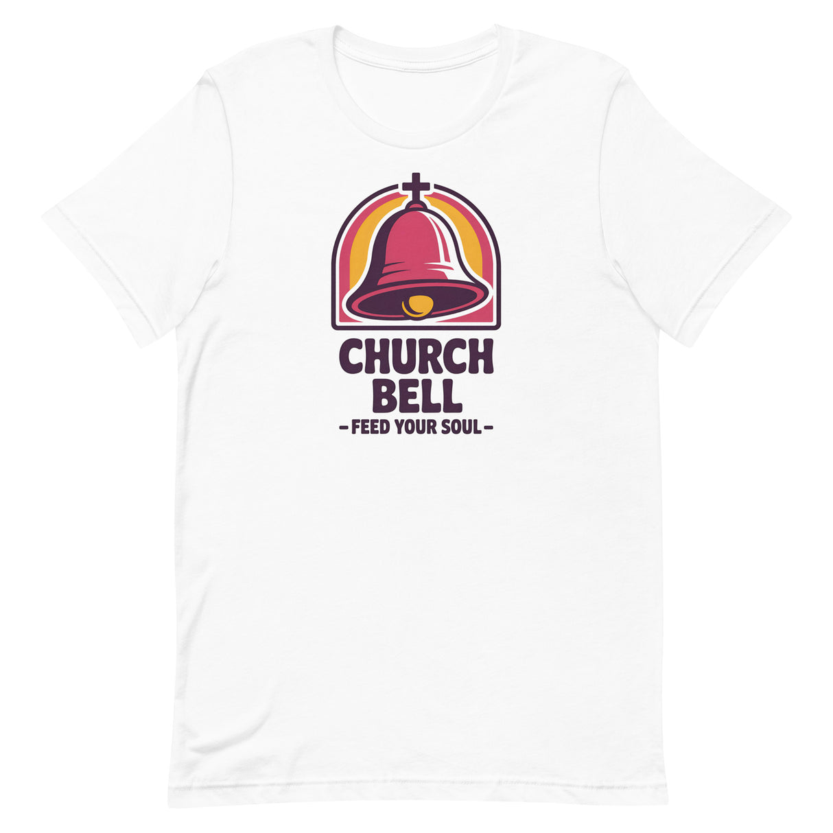 Church Bell Christian Parody T-shirt in White – Salt and Light Merch