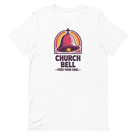 Church Bell Christian Parody T-shirt in White – Salt and Light Merch