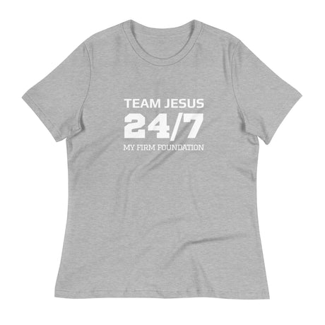 Team Jesus 24/7 Ladies T-shirt