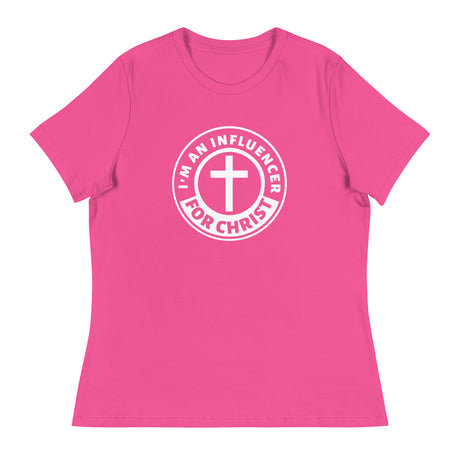 Influencer for Christ Ladies T-Shirt