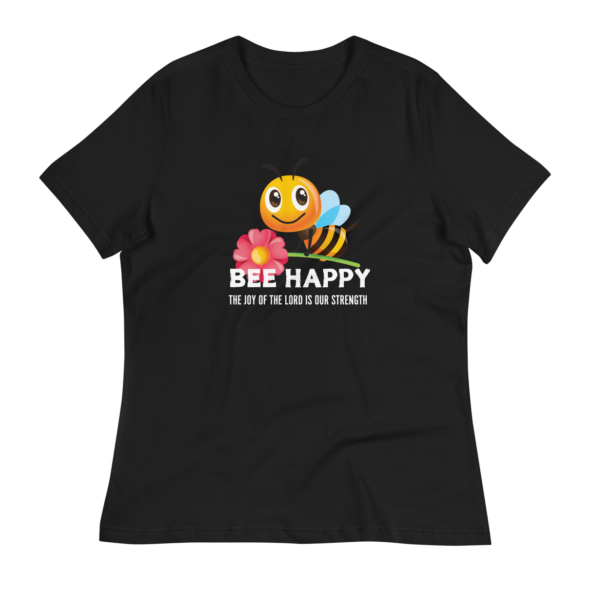 Bee Happy Ladies Tee